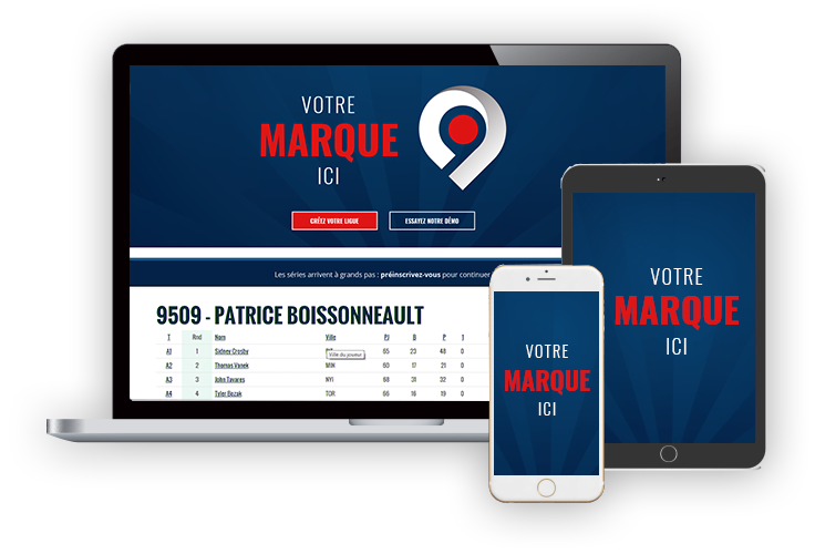 Votre marque, votre jeu, notre technologie
